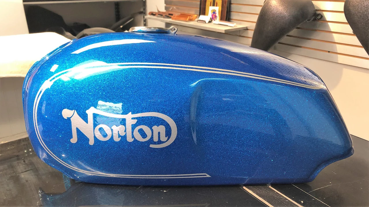 1974 Commando Paint - Blue