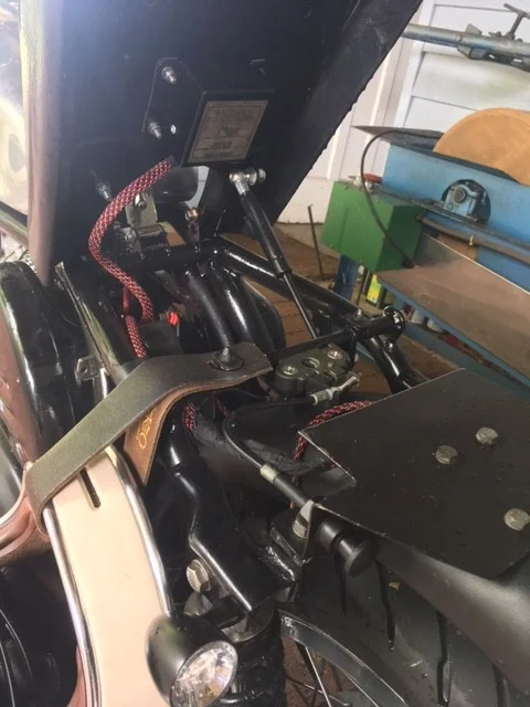 aluminum tank and seat