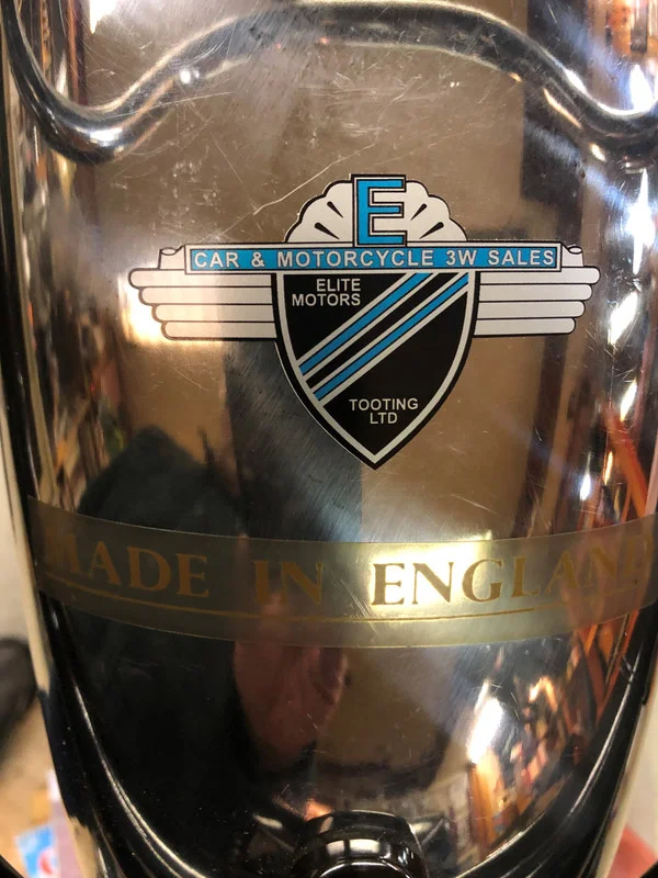 Elite Motors London - Decal