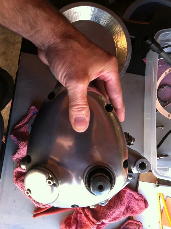 Refitting outer cover, ball problems: