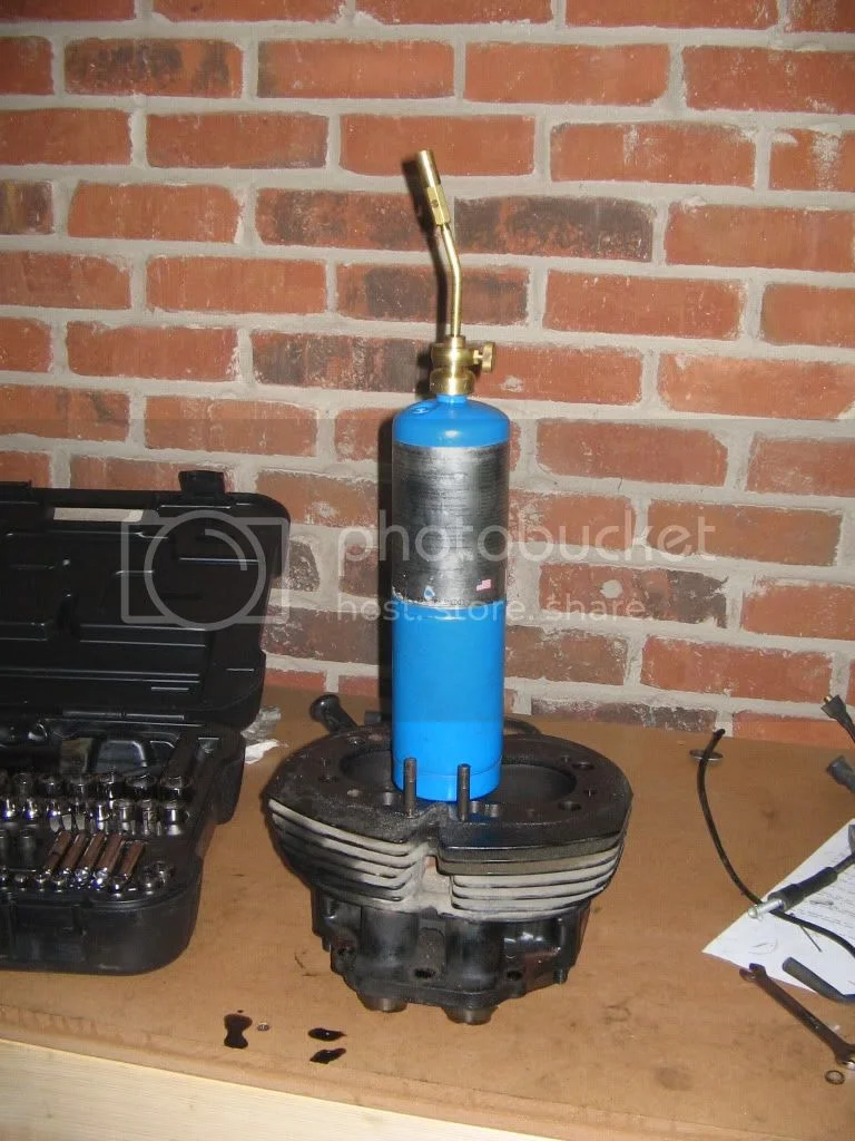 What's the trick to parting the cylinder barrels?