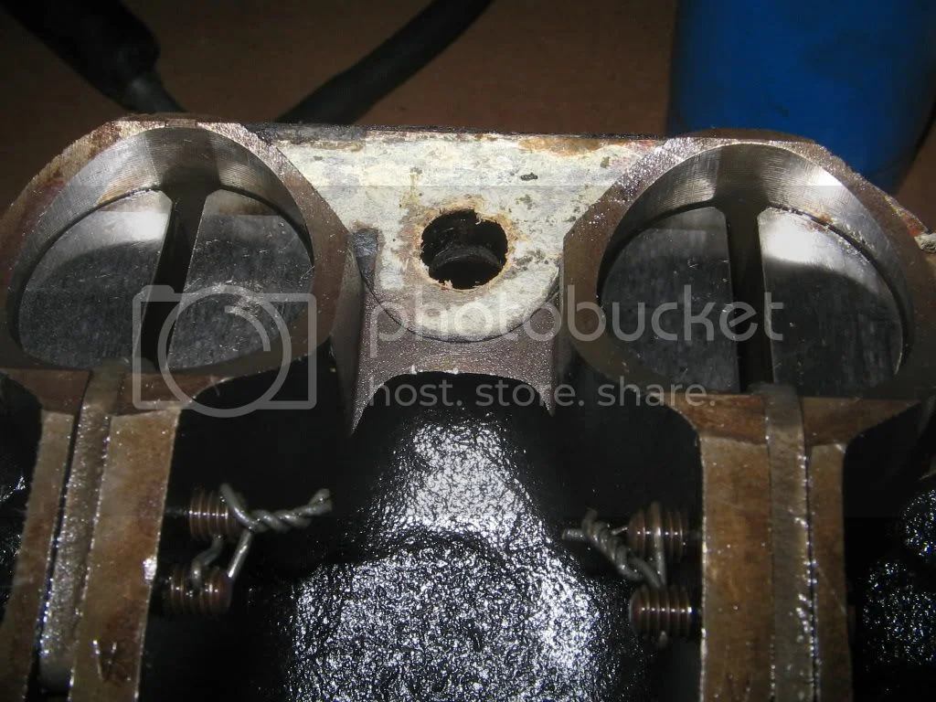 What's the trick to parting the cylinder barrels?