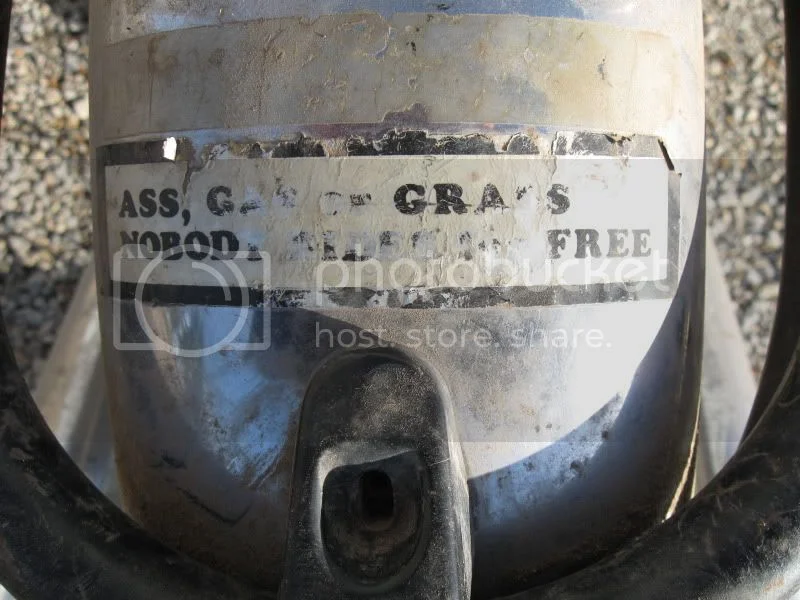 Rear fender transfers.