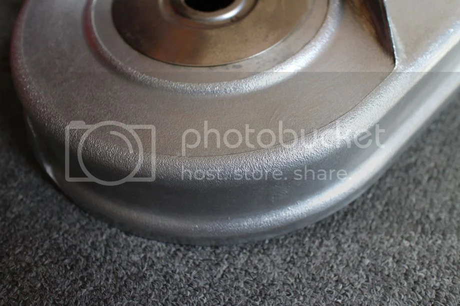 Baked on oil removal.