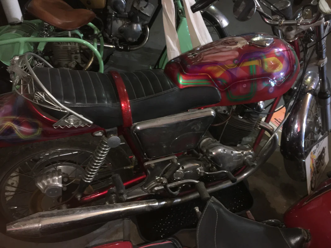 Brits on 66 motorcycle show and swap meet