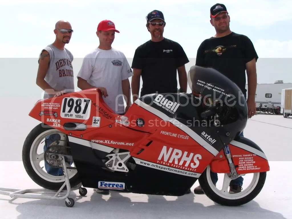 Nortons running in BUB Speed Trials at Bonneville next week