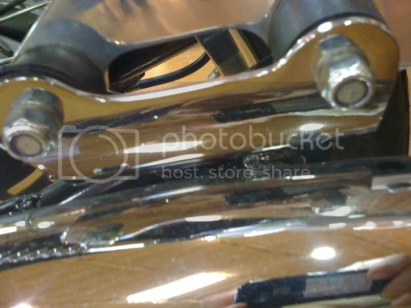 Norton 750 at Harley store