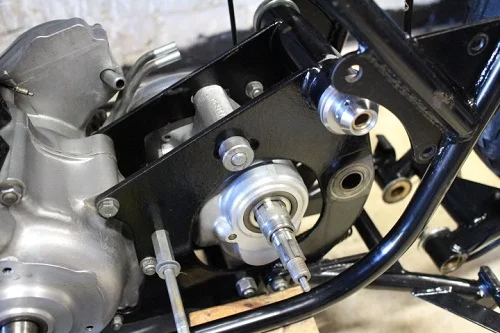 Timing side main bearing shim on a MK3