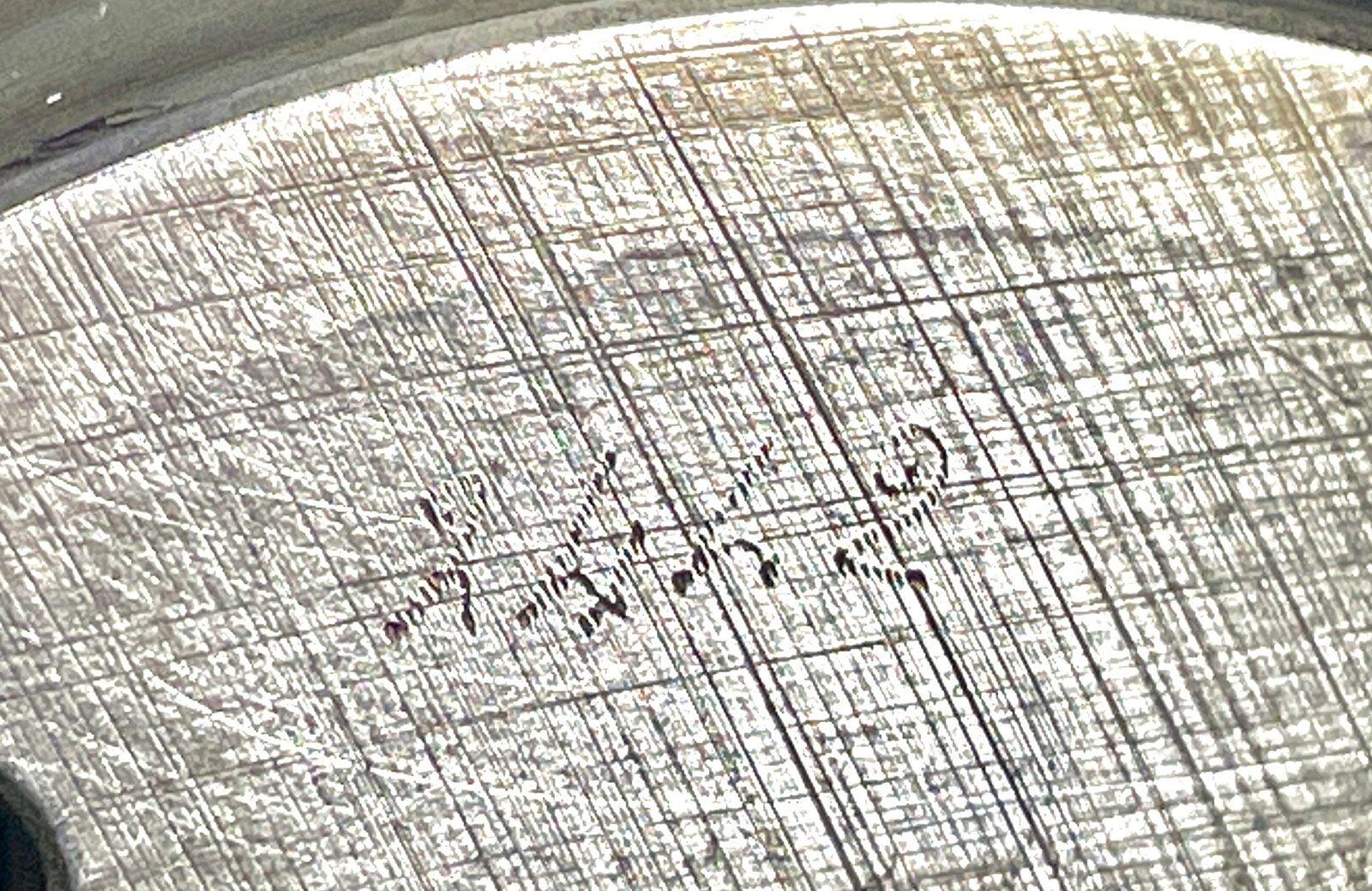 I am curious what this marking on my 1973 front disc means ???