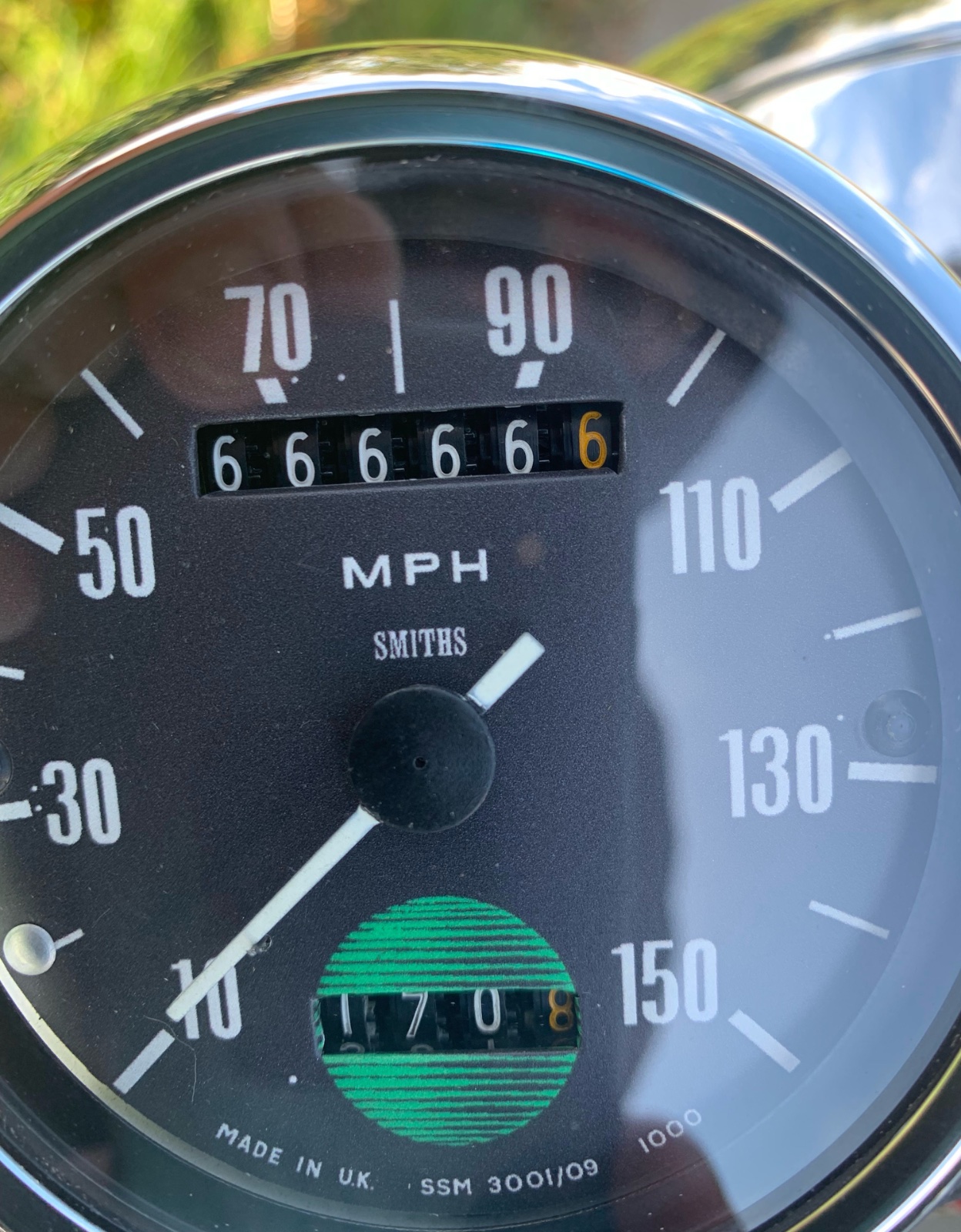 Smiths Speedo with trip counter