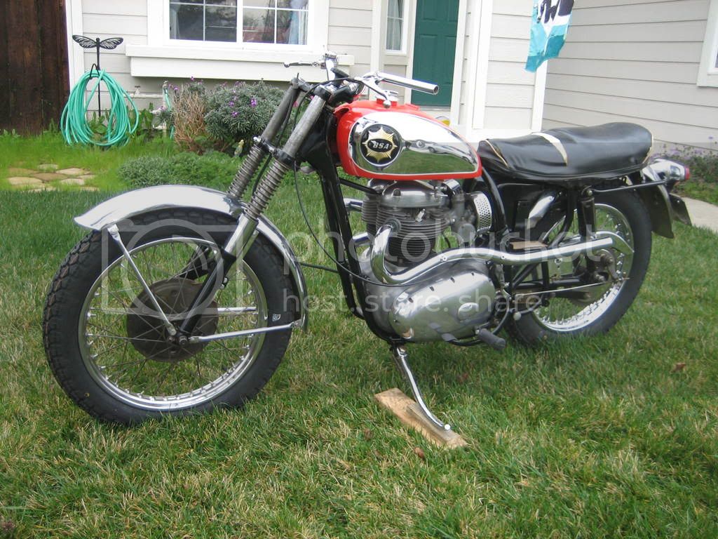 64 BSA Cyclone competition