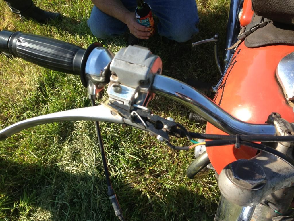 Front brake switch question
