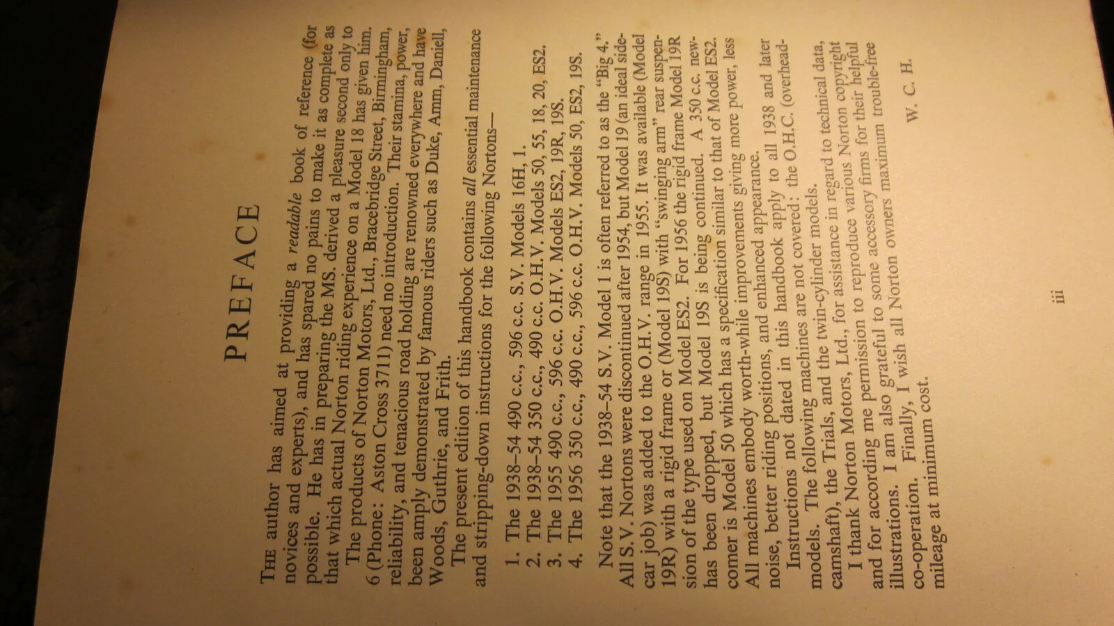 Info on Norton single cylinder bikes 1940 to latest?