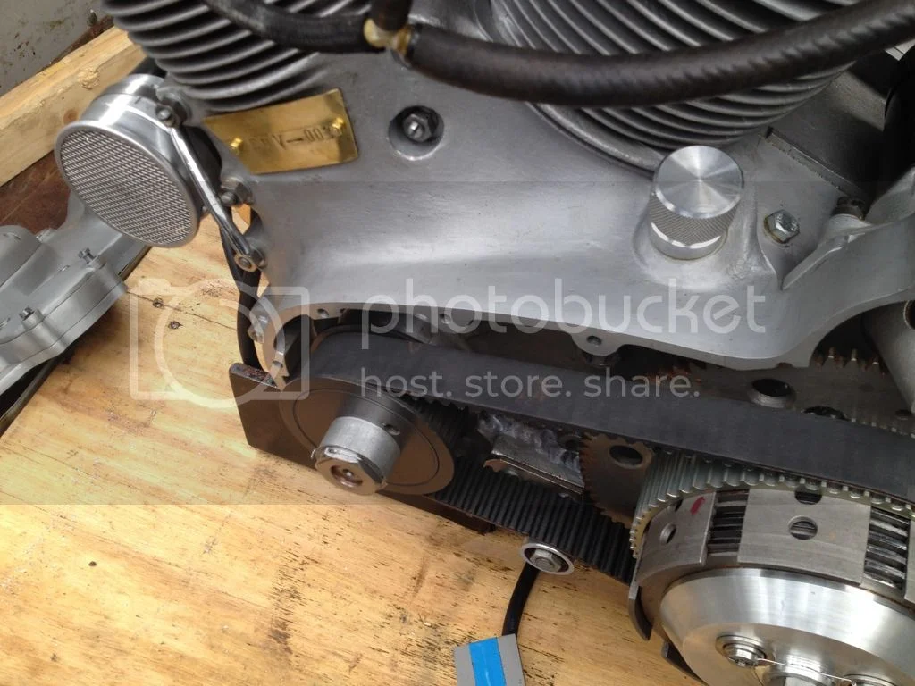 Hegeler electric start Vincent Twin