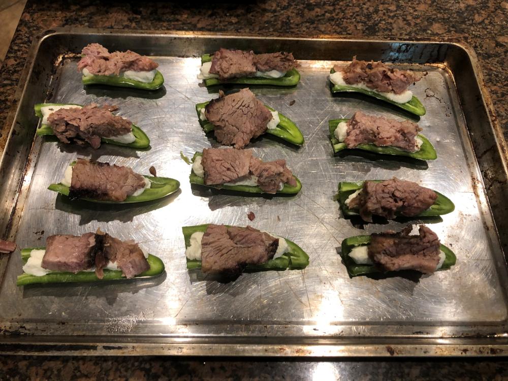 A round of Jalapeno Brisket Poppers for the Pub!