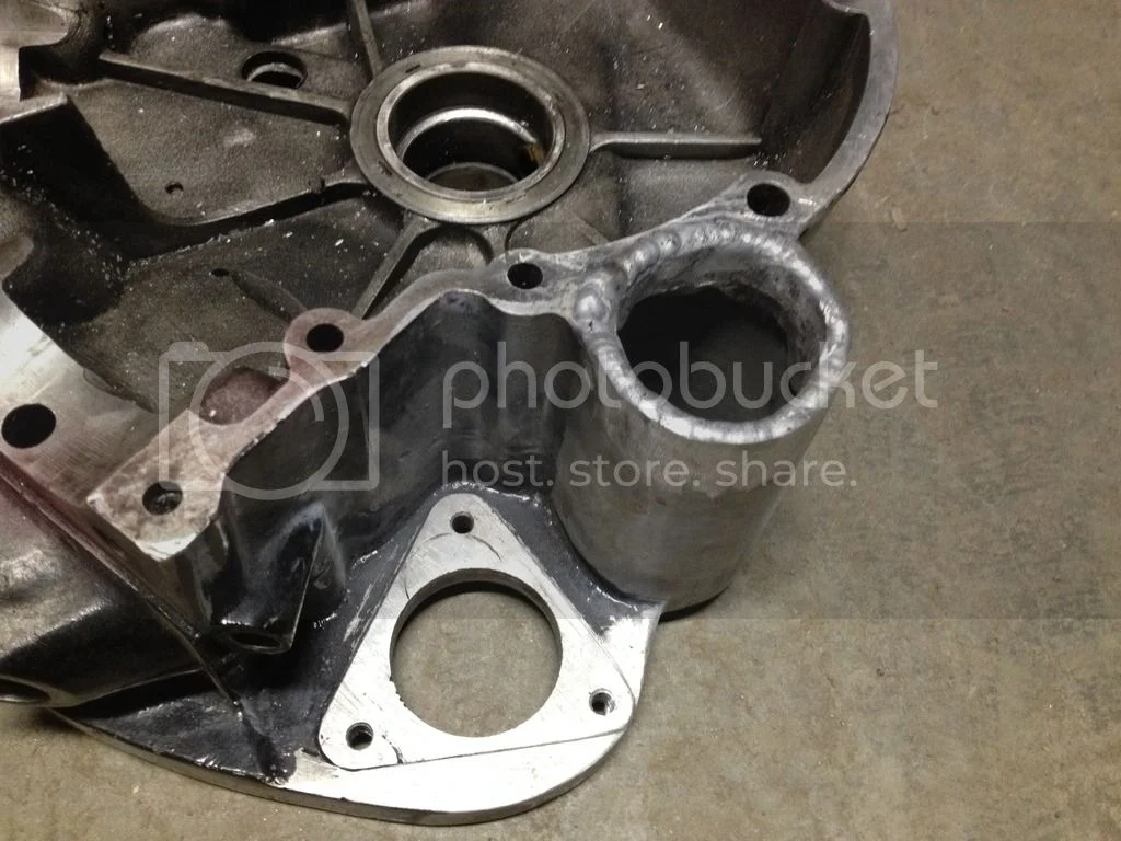 Crankcase repair (53 Vincent restoration)