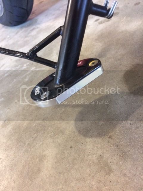 R&G Products Side Stand Foot for Norton 961