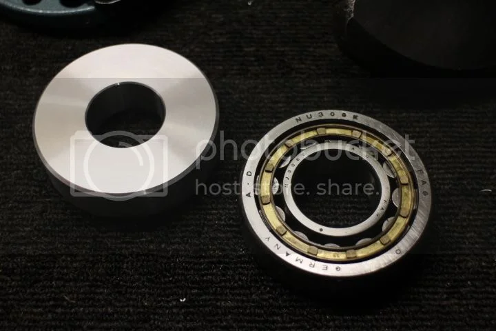 750 crankshaft rollers stuck on crank