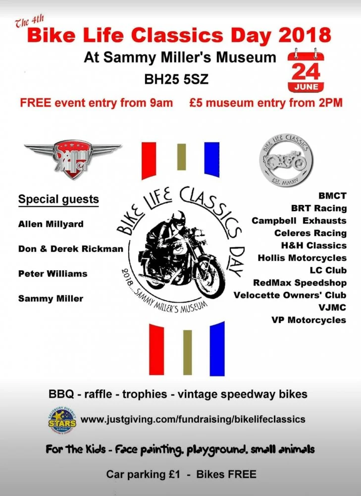 Sammy Miller Motorcycle Museum - 24 June 2018