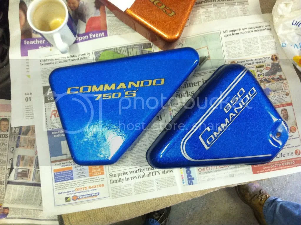 Gel coating a  fiberglass roadster  tank