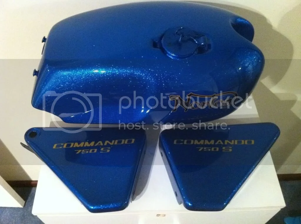 Blue metalflake 850s again