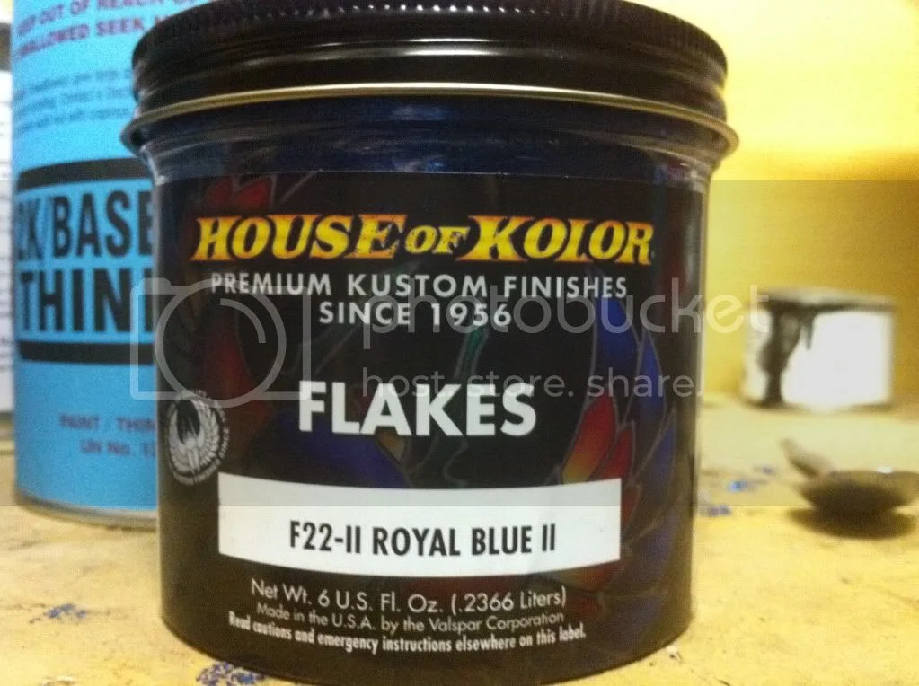 Blue metalflake 850s again