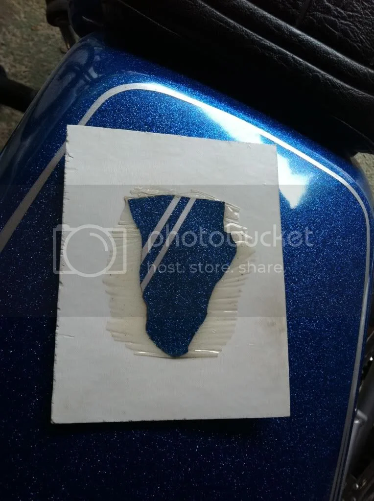 Blue metalflake 850s again