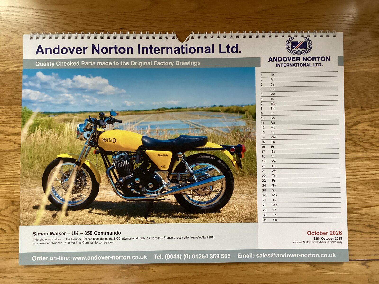 cNw #101 Norton Commando 850