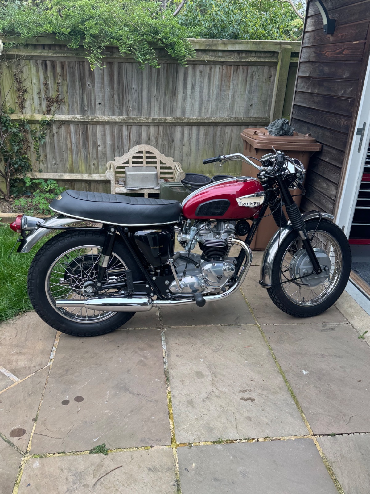 ‘68 T120 stood for nearly 8 years and …