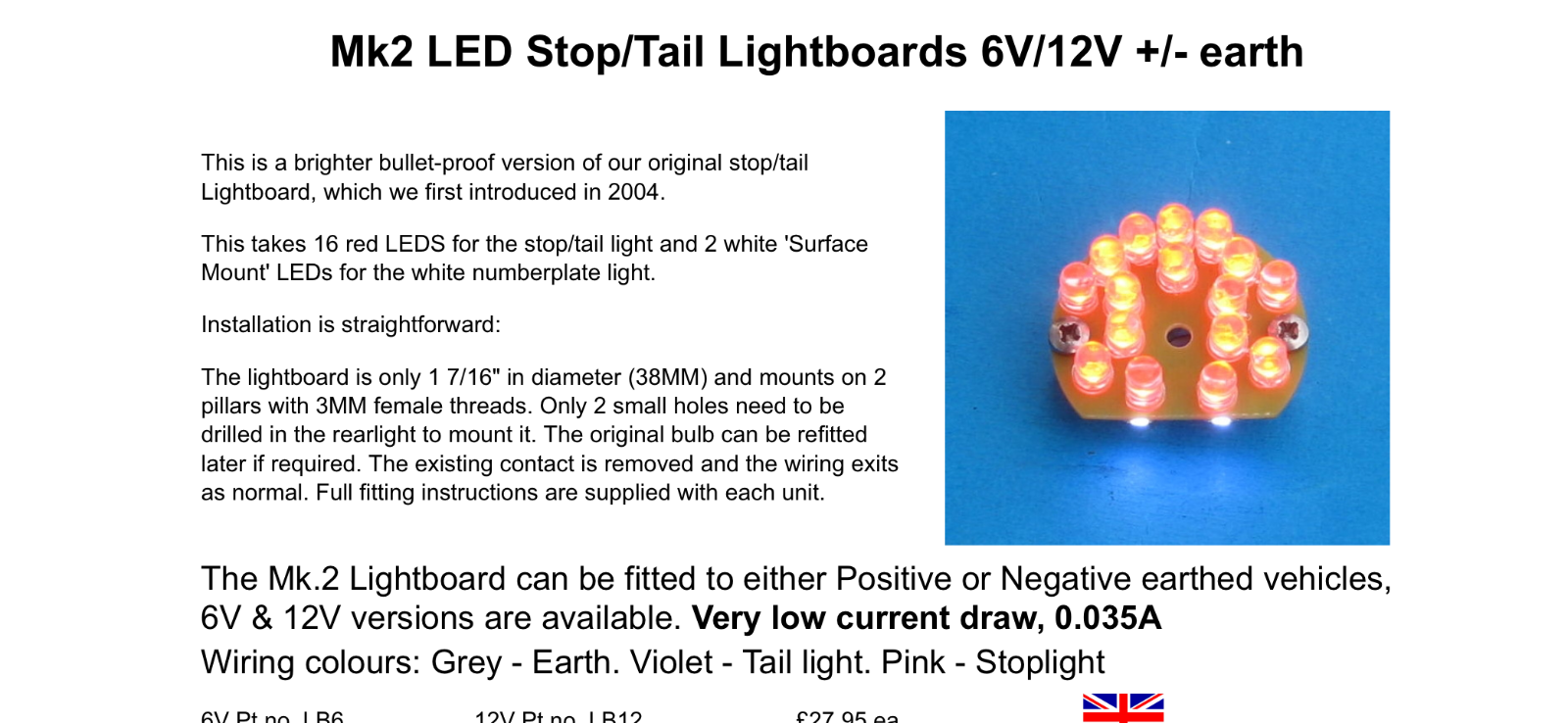Another tailight lamp request