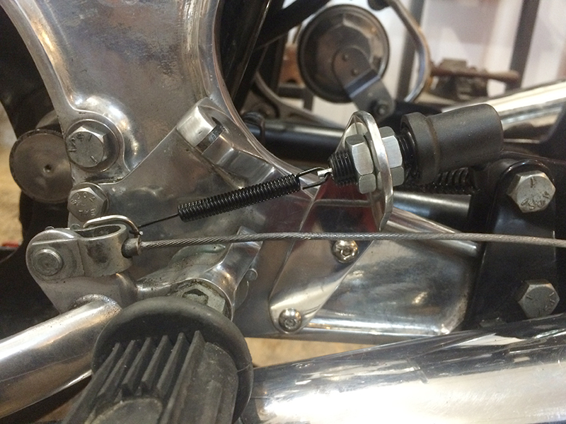 AN Rear Brake Cable Issue