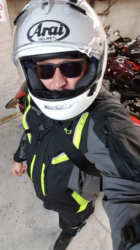 pics of you in your riding gear