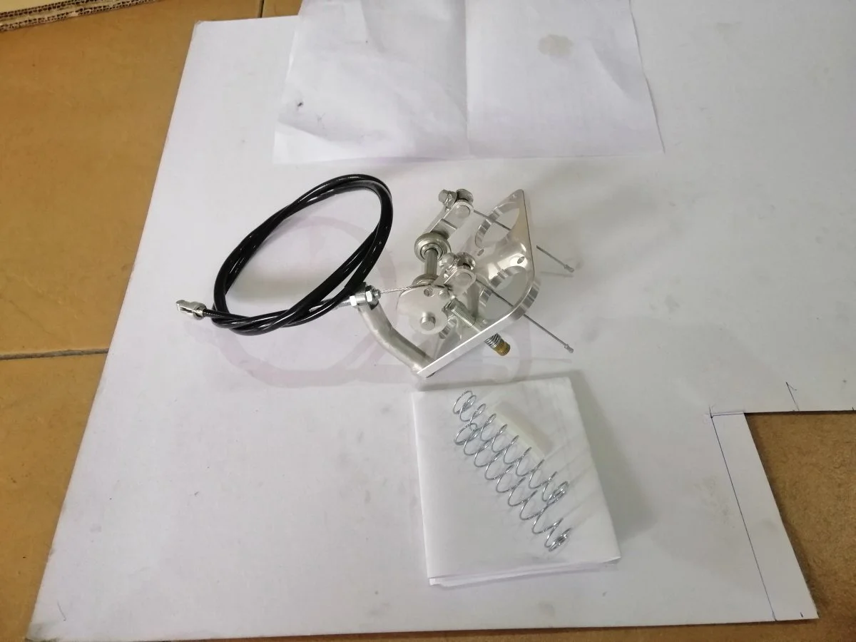 Single throttle cable