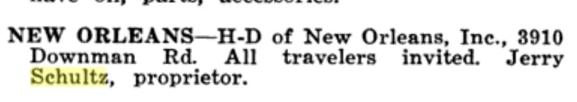 Seeking Dealer Schultz......... 1948