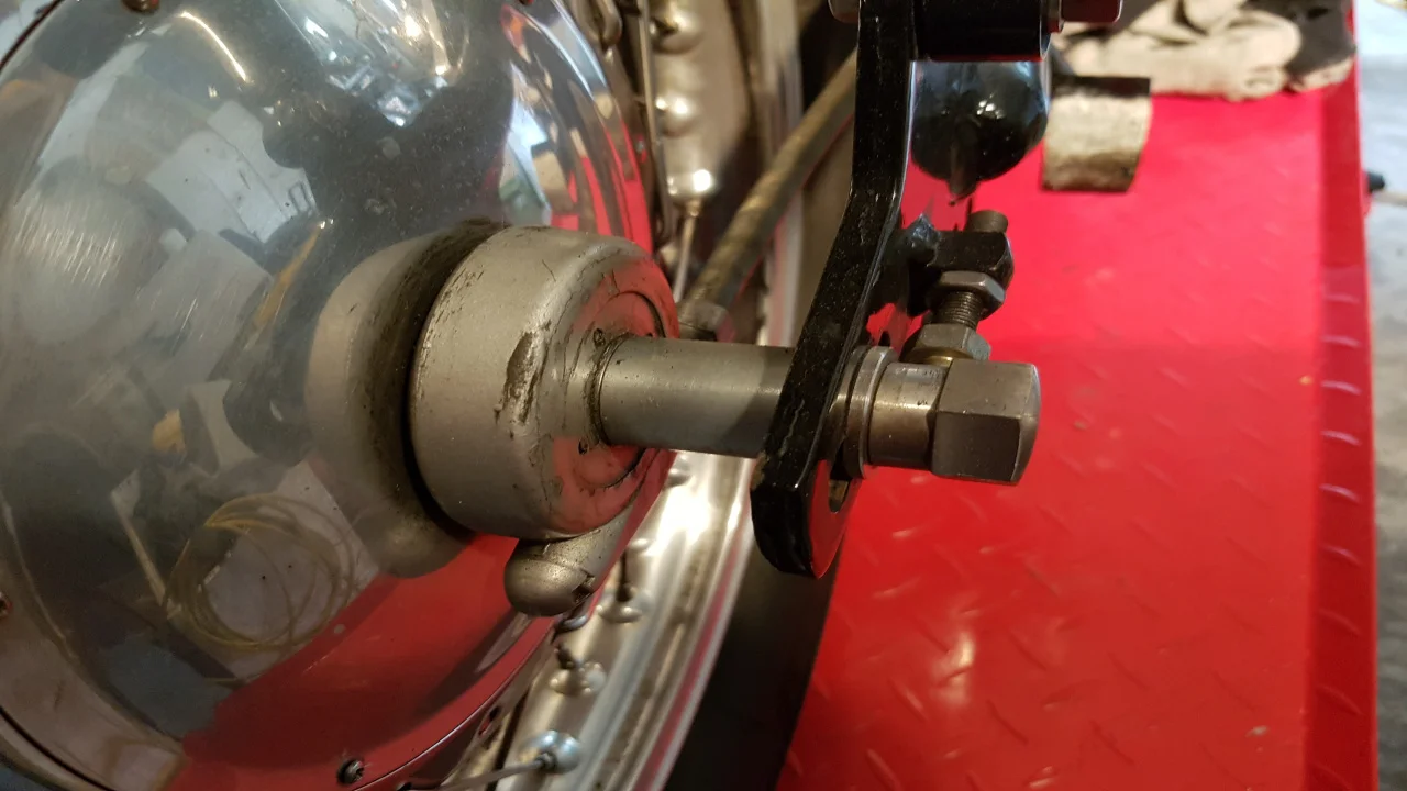 1974 MKIIA 850 shakes when i hit 70