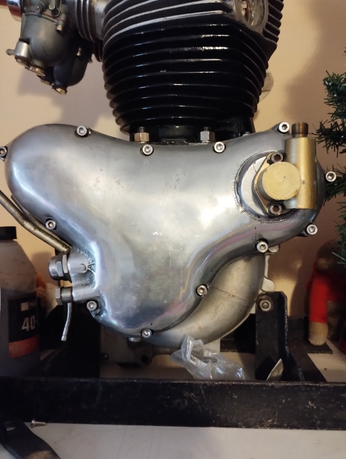 Atlas Timing Cover for a Magneto.