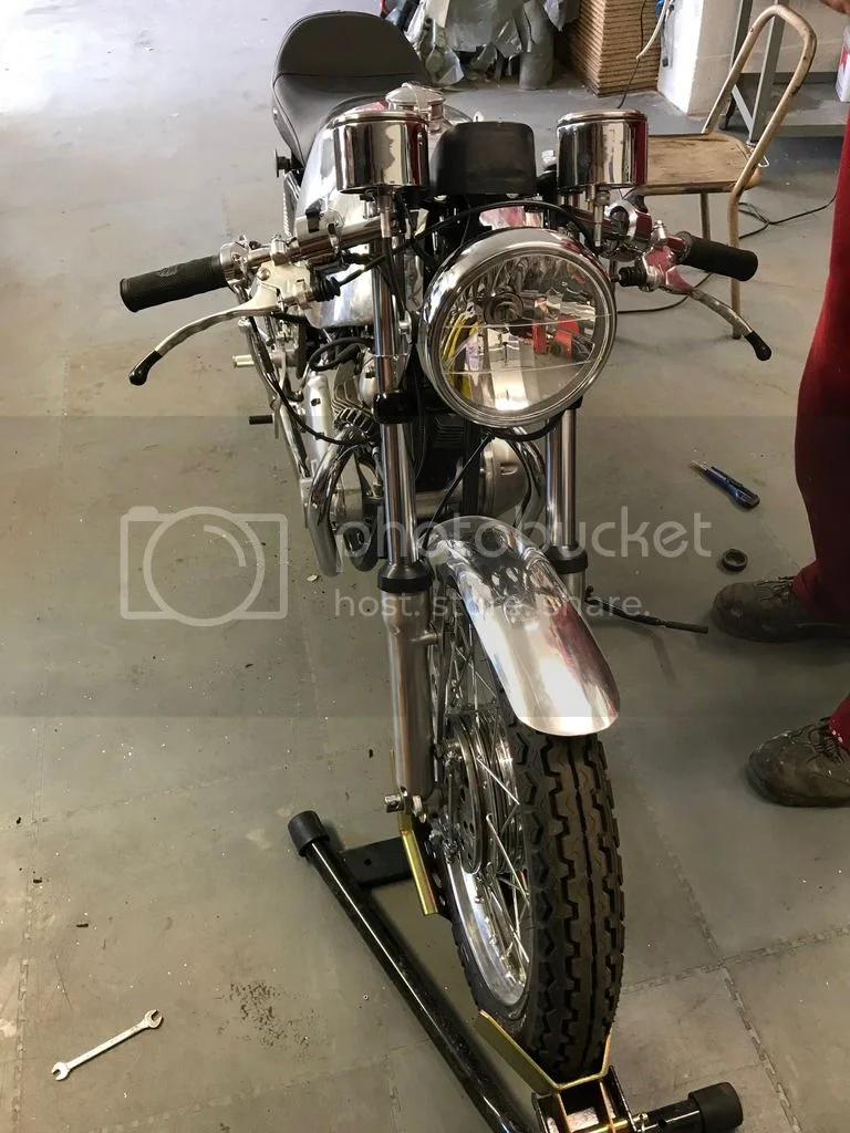 Norton 850 mkiii cafe racer project