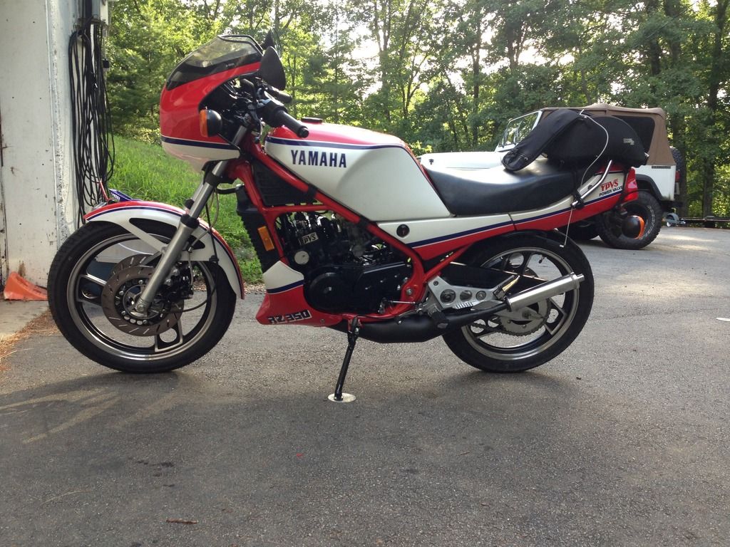 Another project emerges from the garage RZ350