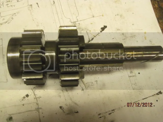 Almost Ready MK3, Now I'm Scared:  Layshaft