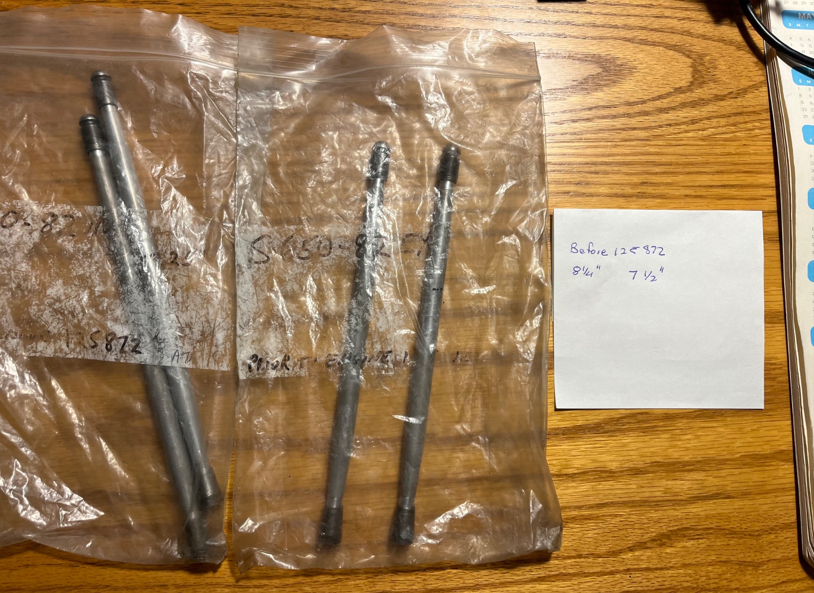 Where to find correct pushrods?