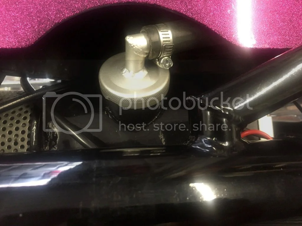 1969 / 1970 S type oil tank.