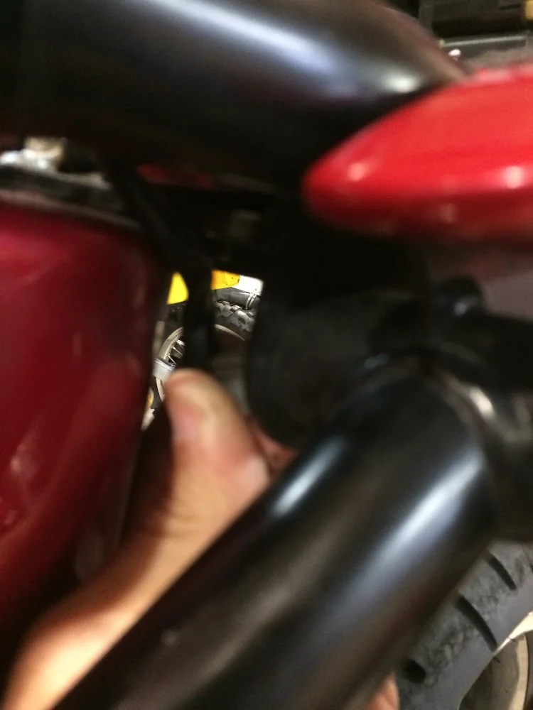 Norton dominator tank