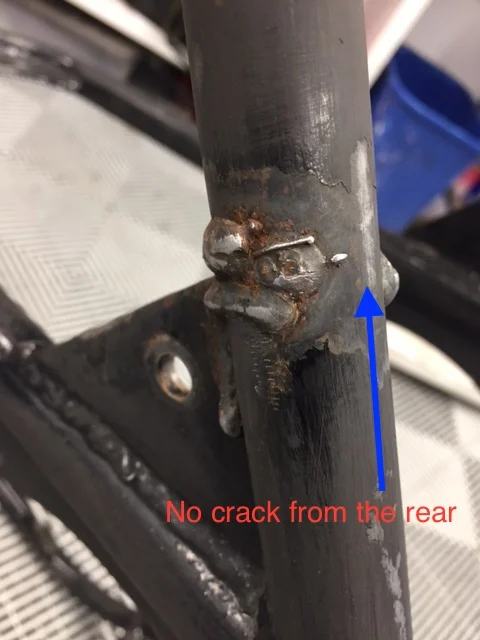 Frame stress fracture, with pictures.........