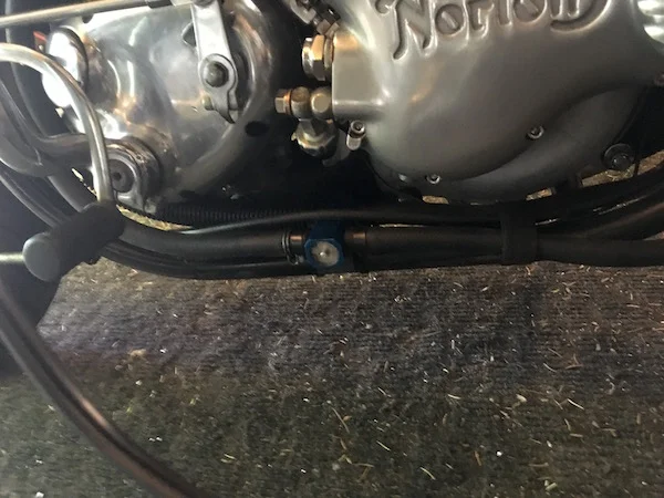 Oil cooler MOUNTING locations/designs on Commandos, let’s see ‘em