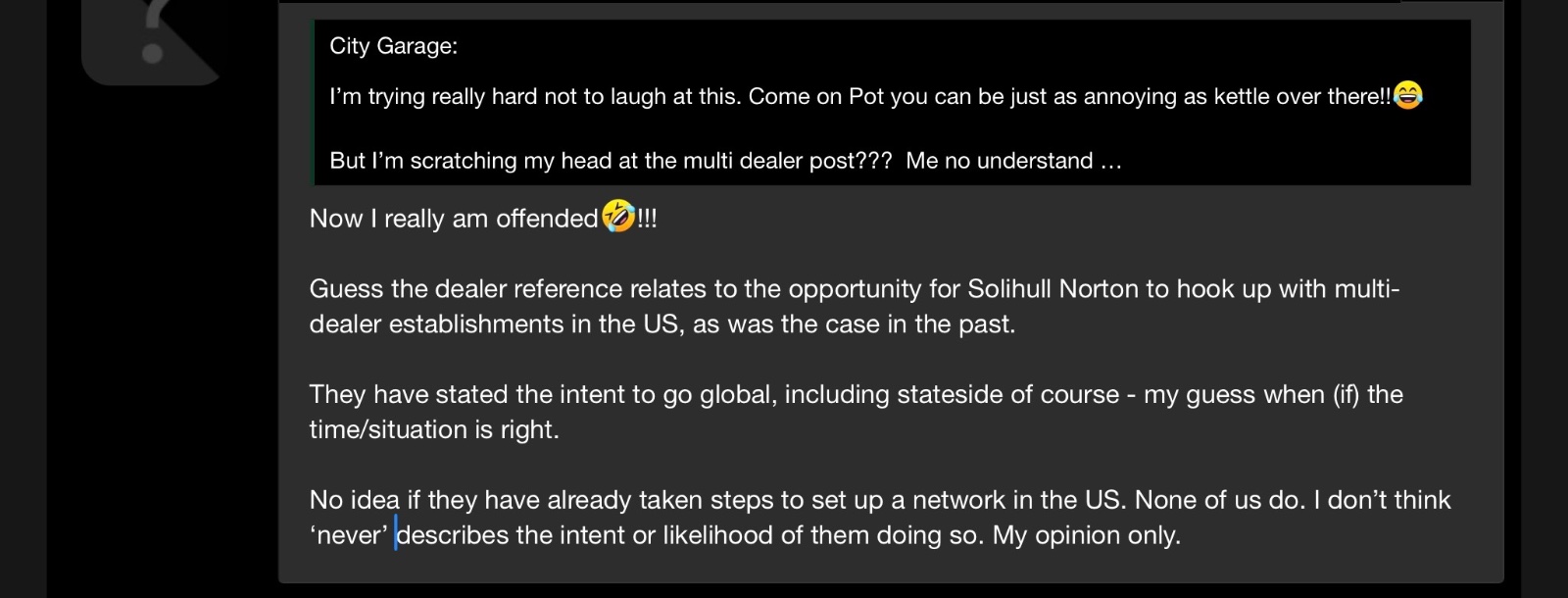 What's happening at Norton? Sale to TVS, massive investment, new bikes...