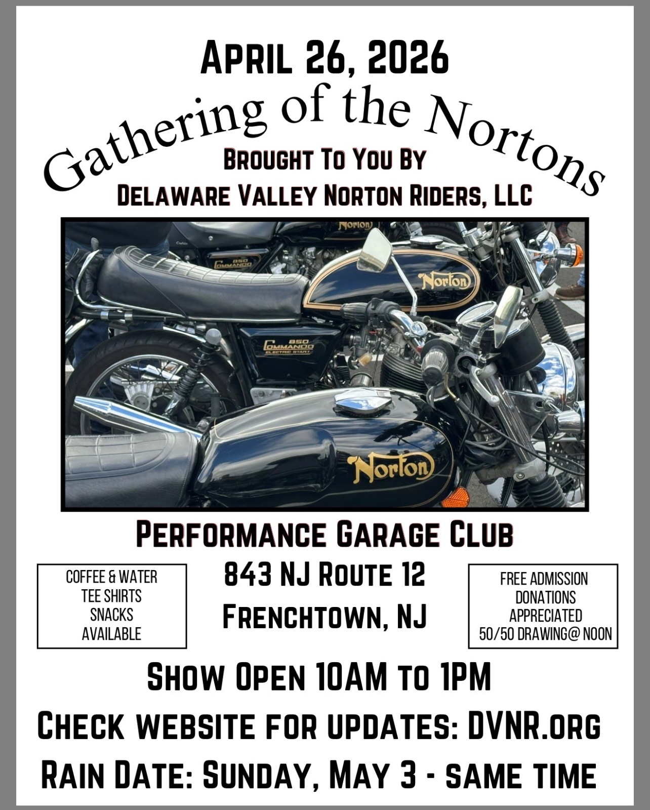 Gathering of the Nortons 2026