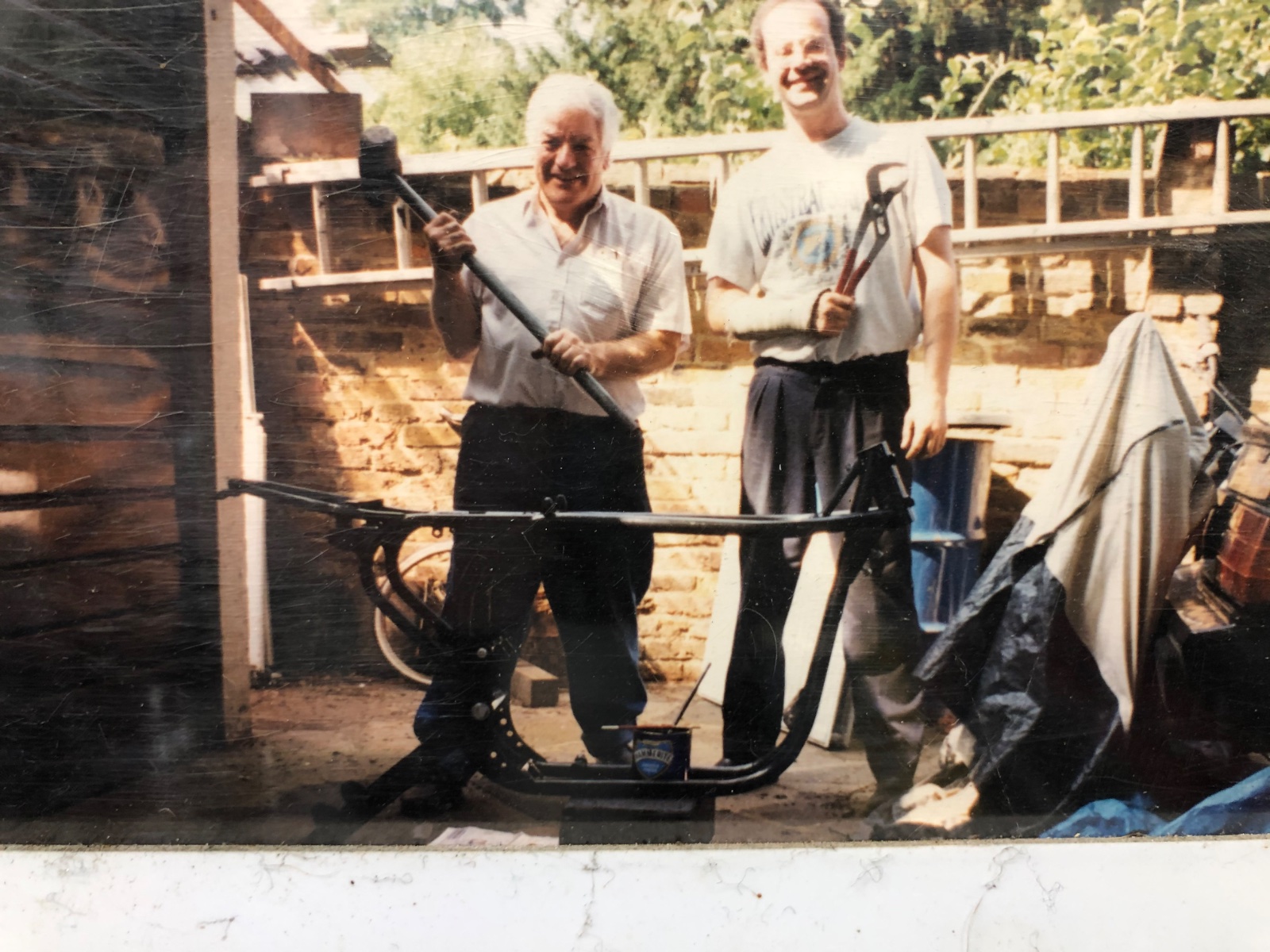 Why is it called a "build" when someone repairs/paints/modifies a bike?