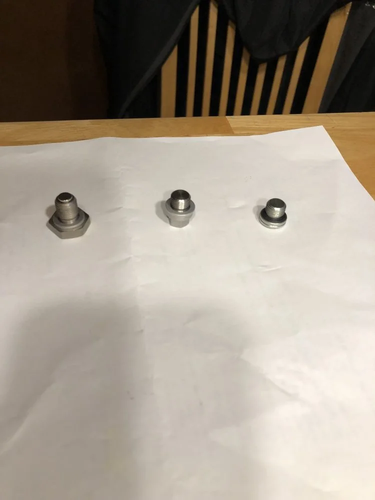 Any luck finding New Drain plugs for the Trans/Primary ?