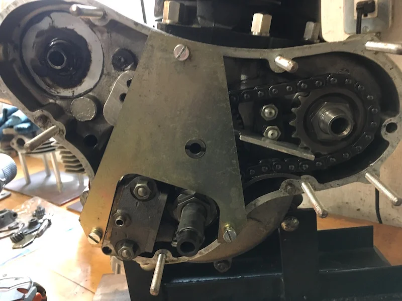 stuck crankshaft worm gear