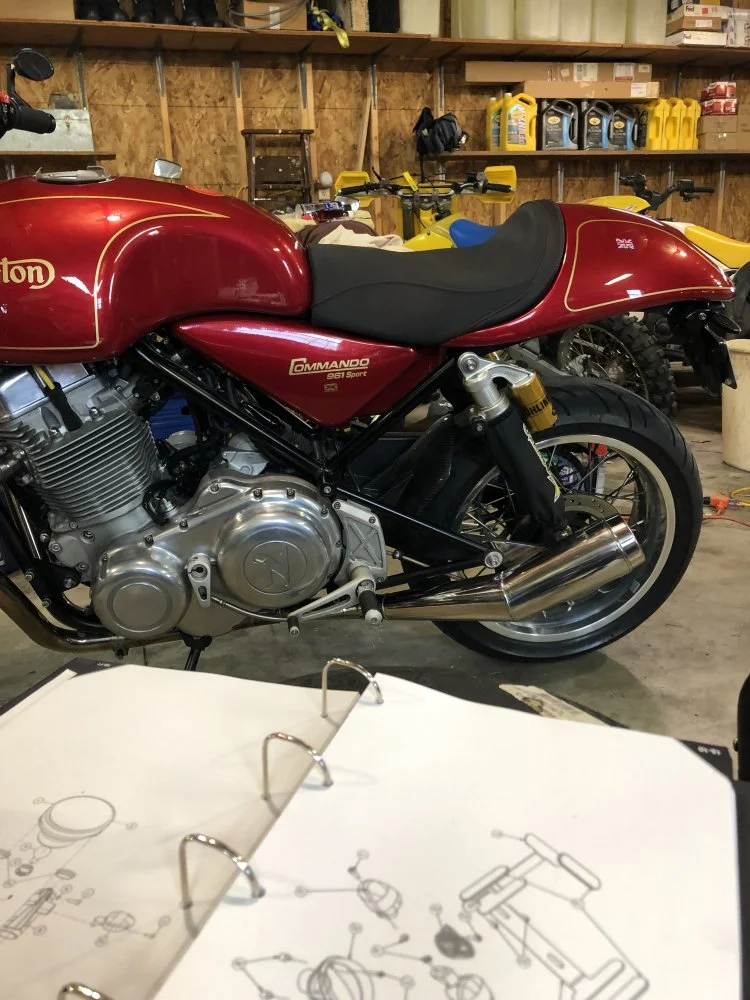 Norton Commando 961 Touring Seat